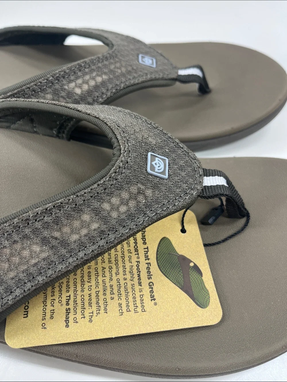 NWT Spenco Breeze Men's Supportive Sandal Size 10 D